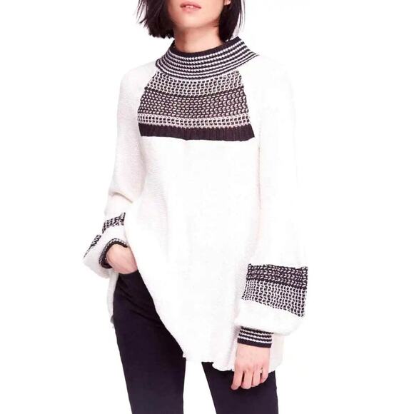 Free People Tops - Free People Snow Day Open Knit Thermal Top, Size M